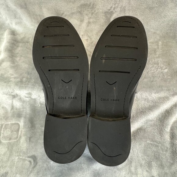 Cole Haan Men's size 11M Lenox Hill black Split Toe Oxford lace up shoes - Picture 5 of 16